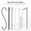 DTTOCASE iPad 10th Generation Case 2022, iPad 10.9 Inch Case with Clear Transparent Back and TPU Shockproof Frame Cover [Built-in Pencil Holder, Support Auto Sleep/Wake] -Black