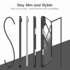 DTTOCASE iPad 10th Generation Case 2022, iPad 10.9 Inch Case with Clear Transparent Back and TPU Shockproof Frame Cover [Built-in Pencil Holder, Support Auto Sleep/Wake] -Watermelon