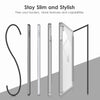 DTTOCASE for iPad 6th / 5th Generation 9.7 inch Case (2018/2017), iPad Air 2 & 1 (2014/2013) Case, Clear Back, Smart Cover [Built-in Pencil Holder, Auto Sleep/Wake] - Rose Gold