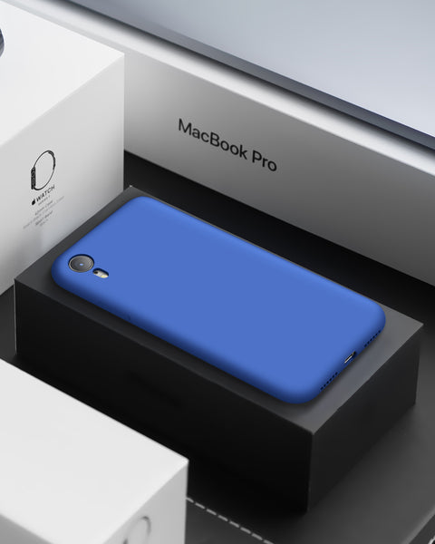 DTTO Compatible with iPhone XR Case, [Romance Series] Silicone Case with Hybrid Protection for iPhone XR 6.1 Inch - Black