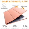 iPad Mini Case for iPad Mini 3/2 / 1, DTTO Ultra Slim Lightweight Smart Case Trifold Cover Stand with Flexible Soft TPU Back Cover for iPad Apple Mini, Mini 2, Mini 3 [Auto Sleep/Wake],NavyBlue