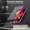 DTTO New iPad Pro 11 inch Case 2022(4th Gen)/2021(3rd Gen), [Screen Protector] Dual Layer Full Body Protection Cover with Pencil Holder, Also Fit iPad Pro 11’’ 2020&2018/iPad Air 5/Air 4 - Black