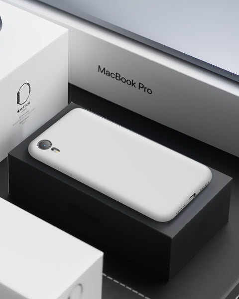 DTTO Compatible with iPhone XR Case, [Romance Series] Silicone Case with Hybrid Protection for iPhone XR 6.1 Inch - Black