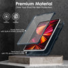 DTTO New iPad Pro 11 inch Case 2022(4th Gen)/2021(3rd Gen), [Screen Protector] Dual Layer Full Body Protection Cover with Pencil Holder, Also Fit iPad Pro 11’’ 2020&2018/iPad Air 5/Air 4 - Black