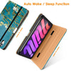 DTTO New iPad Mini 6th Generation Case 8.3 Inch 2021, Premium Leather Business Folio Stand Cover with Built-in Apple Pencil Holder-Auto Wake/Sleep and Multiple Viewing Angles-Black