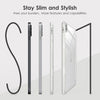 DTTOCASE for iPad Air Case 5th / 4th Generation 10.9 Inch (2022/2020),iPad Pro 11 Inch Case with Transparent Shockproof Back Cover[Built-in Pencil Holder,Auto Sleep/Wake,Camera Protection]-Blue Purple