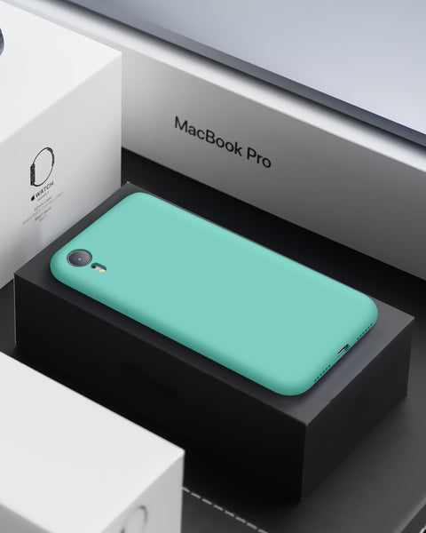 DTTO Compatible with iPhone XR Case, [Romance Series] Silicone Case with Hybrid Protection for iPhone XR 6.1 Inch - Black