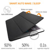 DTTO Case for iPad Mini 4,(Not Compatible with Mini 5th Generation 2019) Ultra Slim Lightweight Smart Case Trifold Stand with Flexible Soft TPU Back Cover for iPad mini4[Auto Sleep/Wake],Navy Blue