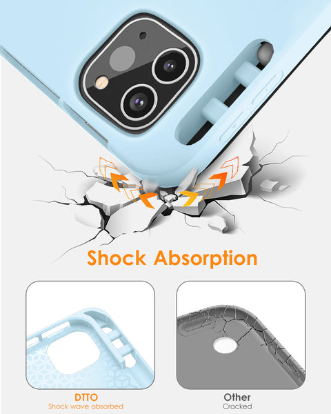 DTTOCASE iPad Pro 11 inch Case, Soft Smart Cover with Pencil Holder for iPad Pro 11-inch 4th/3rd/2nd/1st Generation (2022/2021/2020/2018 Released)，Auto Sleep/Wake, Midnight Blue