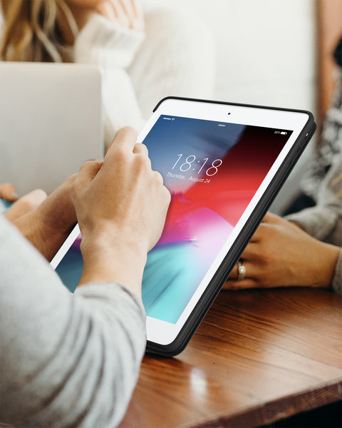 DTTO for iPad Air 1st Edition Case, (NOT for iPad Air 2 and Air 3) Ultra Slim Lightweight Smart Trifold Stand with Flexible Soft TPU Back Cover [Auto Sleep/Wake], Navy Blue