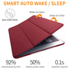 DTTO Case for iPad Mini 4,(Not Compatible with Mini 5th Generation 2019) Ultra Slim Lightweight Smart Case Trifold Stand with Flexible Soft TPU Back Cover for iPad mini4[Auto Sleep/Wake],Navy Blue
