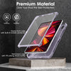 DTTO New iPad Pro 11 inch Case 2022(4th Gen)/2021(3rd Gen), [Screen Protector] Dual Layer Full Body Protection Cover with Pencil Holder, Also Fit iPad Pro 11’’ 2020&2018/iPad Air 5/Air 4 - Black