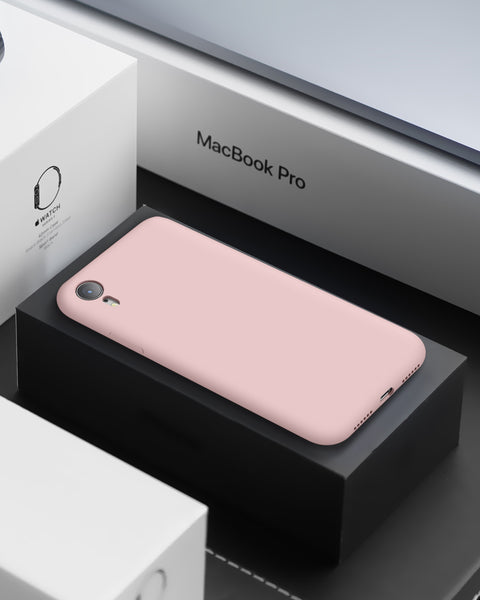 DTTO Compatible with iPhone XR Case, [Romance Series] Silicone Case with Hybrid Protection for iPhone XR 6.1 Inch - Black