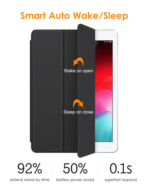 DTTO for iPad Mini 5th Generation 2019 Case, [Gentle Series] Smart Cover Trifold Stand Soft Back Cover for iPad Mini 5th Gen 2019/iPad Mini 4 2015 [Auto Sleep/Wake], Mint Green