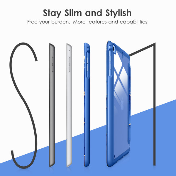 DTTOCASE Slim Clear Case for iPad Mini 4 5 3 2 1 (7.9 inch),TPU Shockproof Frame Cover[Support Auto Sleep/Wake] for iPad Mini 1st 2nd 3rd 4th 5th Generation - Rose Gold