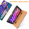 DTTO New iPad Mini 6th Generation Case 8.3 Inch 2021, Premium Leather Business Folio Stand Cover with Built-in Apple Pencil Holder-Auto Wake/Sleep and Multiple Viewing Angles-Black