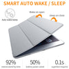 iPad Mini Case for iPad Mini 3/2 / 1, DTTO Ultra Slim Lightweight Smart Case Trifold Cover Stand with Flexible Soft TPU Back Cover for iPad Apple Mini, Mini 2, Mini 3 [Auto Sleep/Wake],NavyBlue