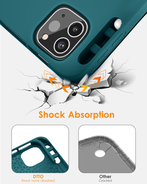 DTTOCASE iPad Pro 11 inch Case, Soft Smart Cover with Pencil Holder for iPad Pro 11-inch 4th/3rd/2nd/1st Generation (2022/2021/2020/2018 Released)，Auto Sleep/Wake, Midnight Blue