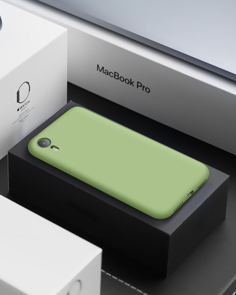 DTTO Compatible with iPhone XR Case, [Romance Series] Silicone Case with Hybrid Protection for iPhone XR 6.1 Inch - Black