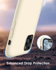 DTTO Compatible with iPhone 11 Pro Max Case, [Romance Series] Silicone Cover [Enhanced Camera and Screen Protection] with Honeycomb Grid Cushion for iPhone 11 Pro Max 2019 6.5", Mint Green