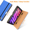 DTTO New iPad Mini 6th Generation Case 8.3 Inch 2021, Premium Leather Business Folio Stand Cover with Built-in Apple Pencil Holder-Auto Wake/Sleep and Multiple Viewing Angles-Black