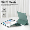 DTTO iPad Air Case 5th / 4th Generation 10.9 Inch, Hard Back, Sparkled and Sheen Front Cover for iPad Air 10.9" 5th / 4th Gen 2022 2020, Support 2nd Gen Pencil, Auto Sleep/Wake - Snow Blue