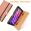DTTO New iPad Mini 6th Generation Case 8.3 Inch 2021, Premium Leather Business Folio Stand Cover with Built-in Apple Pencil Holder-Auto Wake/Sleep and Multiple Viewing Angles-Black