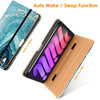 DTTO New iPad Mini 6th Generation Case 8.3 Inch 2021, Premium Leather Business Folio Stand Cover with Built-in Apple Pencil Holder-Auto Wake/Sleep and Multiple Viewing Angles-Black