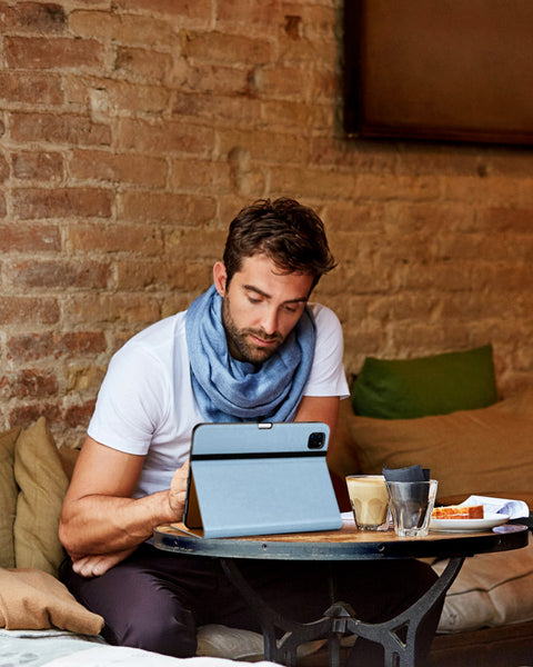 DTTO iPad Pro 12.9 6th / 5th / 4th / 3rd Generation Case 2022/2021/2020/2018, Premium Leather Folio Stand Cover with Built-in Apple Pencil Holder -Auto Wake/Sleep and Multi Viewing Angles,Brown