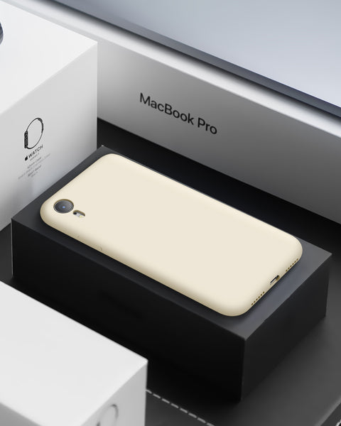 DTTO Compatible with iPhone XR Case, [Romance Series] Silicone Case with Hybrid Protection for iPhone XR 6.1 Inch - Black