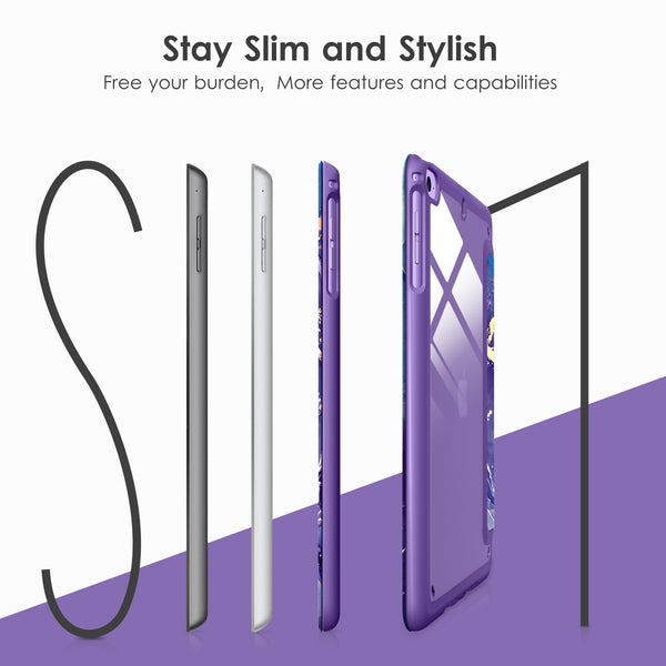 DTTOCASE Slim Clear Case for iPad Mini 4 5 3 2 1 (7.9 inch),TPU Shockproof Frame Cover[Support Auto Sleep/Wake] for iPad Mini 1st 2nd 3rd 4th 5th Generation - Rose Gold