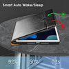 DTTO Rotating Case for iPad 9th/8th/7th Generation 10.2 Inch 2021/2020/2019, 360 Degree Rotating Premium Leather Folio Stand Protective Cover with Pencil Holder - Auto Wake/Sleep and Hand Strap, Brown