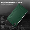 DTTO Case for iPad Air 5th / 4th Generation Case 10.9 Inch 2022/2020 with Pencil Holder, [Screen Protector] Shockproof Full Body Protective Cover, Also Fit iPad Pro 11 2021/2020/2018 - Black