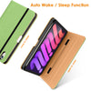 DTTO New iPad Mini 6th Generation Case 8.3 Inch 2021, Premium Leather Business Folio Stand Cover with Built-in Apple Pencil Holder-Auto Wake/Sleep and Multiple Viewing Angles-Black