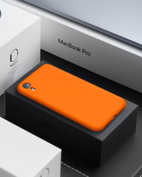 DTTO Compatible with iPhone XR Case, [Romance Series] Silicone Case with Hybrid Protection for iPhone XR 6.1 Inch - Black