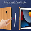 DTTO Rotating Case for iPad 10th Generation 10.9 Inch 2022, 360 Degree Rotating Premium Leather Folio Stand Protective Cover with Pencil Holder - Auto Wake/Sleep and Hand Strap, Brown
