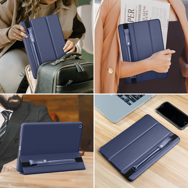 DTTO Pencil Case for Apple Pencil 1st/2nd Generation, PU Leather Pencil Sleeve Pouch with Detachable Elastic Band for iPad 9.7"/ 10.2"/ 10.5"/ 10.9"/ 11"/ 12.9" Case, Mint Green