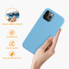 DTTO Compatible with iPhone 12/12 Pro Case,Shockproof Silicone [Romance Series] Cover [Enhanced Camera and Screen Protection] with Honeycomb Grid Cushion for iPhone 12 6.1” 2020,Midnight Green