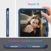 DTTO Case for iPad 10th Generation 10.9 Inch 2022 Release, iPad Case with Kickstand and Built-in Screen Protector, Durable Shockproof Full Body Protective Cover for Apple iPad 10.9 Inch - Black