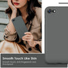 DTTOCASE for iPhone SE Case 2022/2020, iPhone 8 Case, iPhone 7 Case, Liquid Silicone Phone Case for iPhone SE 8 7 4.7 Inch, Colorful Silky-Soft Protective Cover for Girls Boys, and Women,Navy Blue