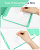 DTTOCASE for iPad Air Case 5th / 4th Generation 10.9 Inch (2022/2020),iPad Pro 11 Inch Case with Transparent Shockproof Back Cover[Built-in Pencil Holder,Auto Sleep/Wake,Camera Protection]-Blue Purple