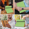 DTTO iPad Air 5th Generation Case (2022) / iPad Air 4th Generation Case (2020) 10.9 Inch, Premium Leather Business Folio Stand Cover with Pencil Holder [2nd Pencil Charging] for iPad Air 5/4, Brown