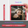 DTTO Case for iPad 10th Generation 10.9 Inch 2022 Release, iPad Case with Kickstand and Built-in Screen Protector, Durable Shockproof Full Body Protective Cover for Apple iPad 10.9 Inch - Black
