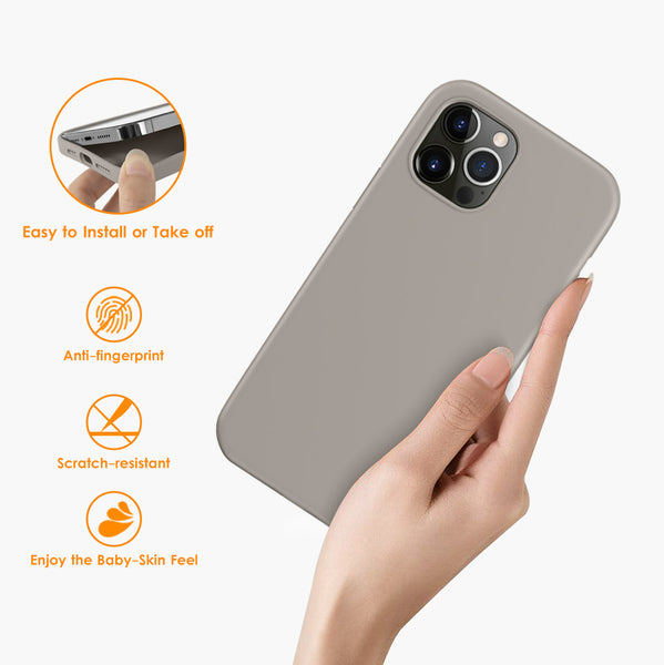 DTTO Compatible with iPhone 12/12 Pro Case,Shockproof Silicone [Romance Series] Cover [Enhanced Camera and Screen Protection] with Honeycomb Grid Cushion for iPhone 12 6.1” 2020,Midnight Green