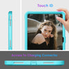 DTTO Case for iPad 10th Generation 10.9 Inch 2022 Release, iPad Case with Kickstand and Built-in Screen Protector, Durable Shockproof Full Body Protective Cover for Apple iPad 10.9 Inch - Black