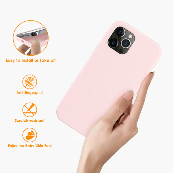 DTTO Compatible with iPhone 12/12 Pro Case,Shockproof Silicone [Romance Series] Cover [Enhanced Camera and Screen Protection] with Honeycomb Grid Cushion for iPhone 12 6.1” 2020,Midnight Green