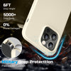 DTTO Compatible with iPhone 14 Pro Max Case, Ultra Slim Soft Premium Liquid Silicone [Military Grade Drop Protection] Full-Body Protective Bumper Phone Case for iPhone 14 Pro Max 6.7"(2022)- Orange