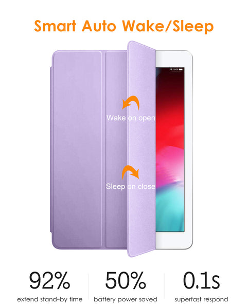 DTTO for iPad 9.7 Case 2018 iPad 6th Generation Case / 2017 iPad 5th Generation Case, Slim Fit Lightweight Smart Cover with Soft TPU Back Case for iPad 9.7 2018/2017 [Auto Sleep/Wake] - Navy Blue