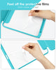 DTTOCASE for iPad Air Case 5th / 4th Generation 10.9 Inch (2022/2020),iPad Pro 11 Inch Case with Transparent Shockproof Back Cover[Built-in Pencil Holder,Auto Sleep/Wake,Camera Protection]-Blue Purple