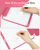 DTTOCASE iPad 10th Generation Case 2022, iPad 10.9 Inch Case with Clear Transparent Back and TPU Shockproof Frame Cover [Built-in Pencil Holder, Support Auto Sleep/Wake] -Black